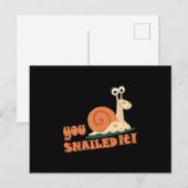 Je hebt het goed gedaan briefkaart (Voorkant / Achterkant)