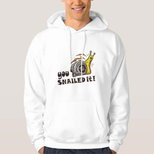 Je hebt het goed gedaan hoodie (Voorkant)