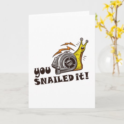 Je hebt het goed gedaan kaart (Gele Bloem)