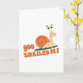 Je hebt het goed gedaan kaart (Gele Bloem)