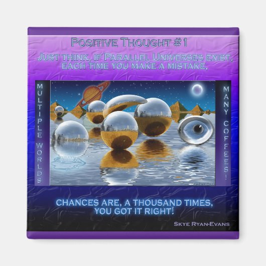 JE HEBT HET GOED! ~ Leuke filosofie magneten (Voorkant)