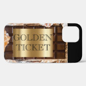 Je hebt het gouden kaartje gevonden! Chocoladereep Case-Mate iPhone Case (Achterkant (horizontaal))