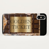 Je hebt het gouden kaartje gevonden! Chocoladereep Case-Mate iPhone Case (Achterkant (horizontaal))