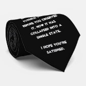 Je hebt het ingestort! Quantum Physics Humor Stropdas (Opgerold)