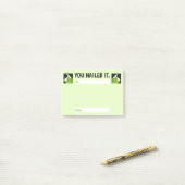 Je hebt het Kudos Employee Recognition Post-ITS ge Post-it® Notes (Op bureau)