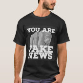 JE HEBT HET NIEUWS T-SHIRT (Voorkant)