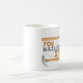 Je hebt het opgeëist koffiemok (Center)