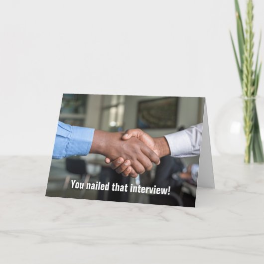 Je hebt het opgepakt, baan in de zak kaart (Voorkant)