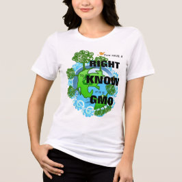 Je hebt het recht om te weten of het GGO is Tri-Blend Shirt