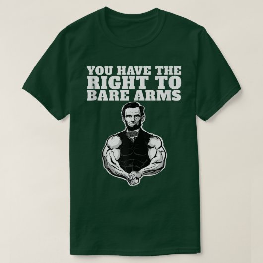 Je hebt het recht om wapens te kopen... t-shirt (Design voorkant)