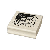Je hebt het Rubber Stamp Rubberstempel (Stempel)