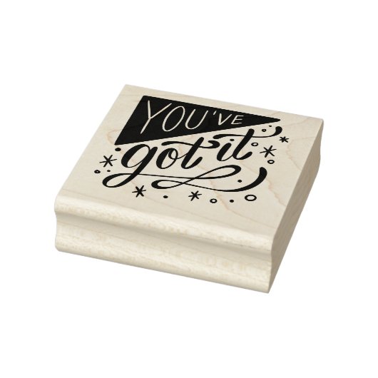 Je hebt het Rubber Stamp Rubberstempel (Stempel)