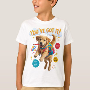 Je hebt het! – Terug naar school vreugde T-shirt