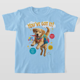 Je hebt het! – Terug naar school vreugde T-shirt