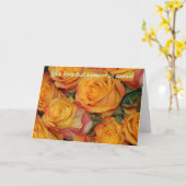 Je hebt iemand verloren die zo bijzonder is kaart (Gele Bloem)