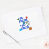 Je hebt je bruisende Paintball Woodsball Gift aang Rechthoekige Sticker (Envelop)