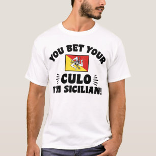 Je hebt je cultuur gewonnen, ik ben Siciliaans T-shirt