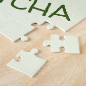 Je hebt je Match Matcha Green Tea Latte Love ontmo Legpuzzel (Zijkant)