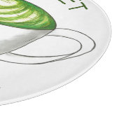 Je hebt je Match Matcha Green Tea Latte Love ontmo Snijplank (Hoek)