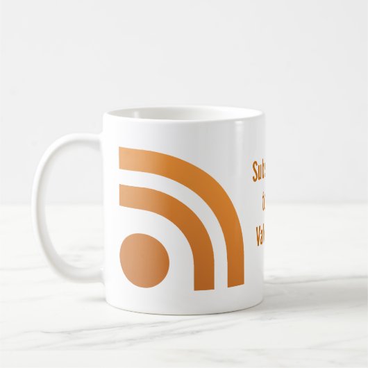 Je hebt je Valentijnse Mok voor hartstip geabonnee (Links)