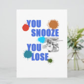 Je hebt je verloren met Paintball Woodsball Gift Save The Date (Staand voorkant)