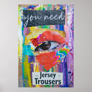 Je hebt Jersey trogebruikers nodig Poster