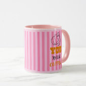 Je hebt koffie Mok roze nodig (Voorkant rechts)
