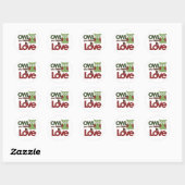 Je hebt liefde nodig. ronde sticker (Vel)