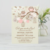 Je hebt liefdesroze eigenaars nodig die uitnodigen kaart (Staand voorkant)