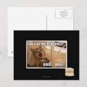 Je hebt linten voor me! briefkaart (Voorkant / Achterkant)