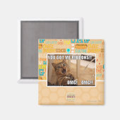 Je hebt linten voor me! magneet (Voorkant / Achterkant)