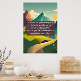 Je hebt maar één leven poster