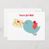 Je hebt mail briefkaart (Voorkant / Achterkant)