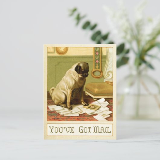 Je hebt mail briefkaart (Staand voorkant)
