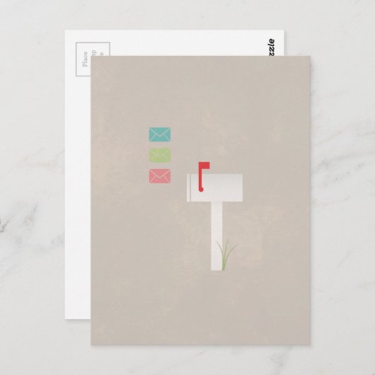 Je hebt mail briefkaart (Voorkant / Achterkant)