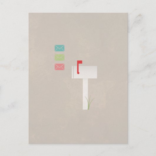 Je hebt mail briefkaart (Voorkant)