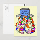 Je hebt mail briefkaart (Voorkant / Achterkant)