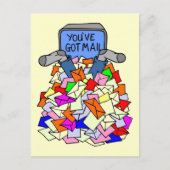 Je hebt mail briefkaart (Voorkant)