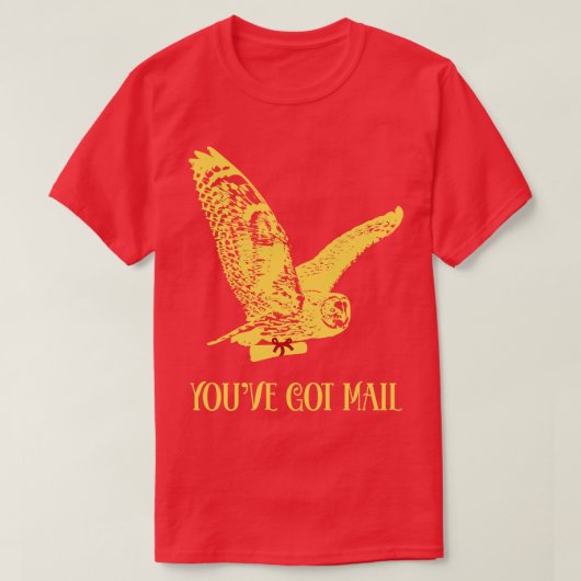 Je hebt Mail Uil Mail T-shirt (Design voorkant)