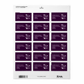 Je hebt me betoverd, lichaam en ziel etiket (Full Sheet)