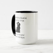 Je hebt me betoverd lichaam & ziel Quote Mok (Voorkant links)