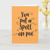 Je hebt me een Wenskaart gegeven Kaart (Gele Bloem)