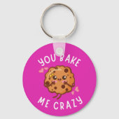 Je hebt me gek gemaakt. sleutelhanger (Voorkant)