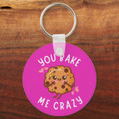 Je hebt me gek gemaakt. sleutelhanger (Voorkant)