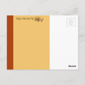 Je hebt me gelukkige Valentijnsdag bespot Briefkaart (Achterkant)