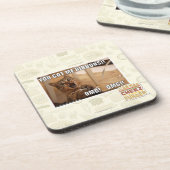 Je hebt me linten! drankjes onderzetter (Linkerzijde)