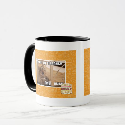 Je hebt me linten! mok (Voorkant links)