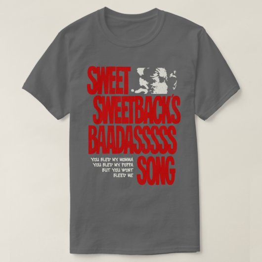 Je hebt me niet laten bloeden t-shirt (Design voorkant)