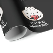 Je hebt me nog meer grappigte Dimsum Pun Dark BG Cadeaupapier (Rol Hoek)