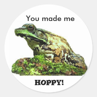 Je hebt me... ronde sticker